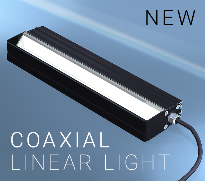 COAXIAL LINEAR LIGHT FOR SURFACE INSPECTION